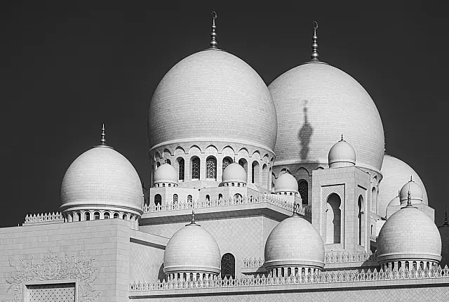Domes of Sheik Zayed Grand Mosque