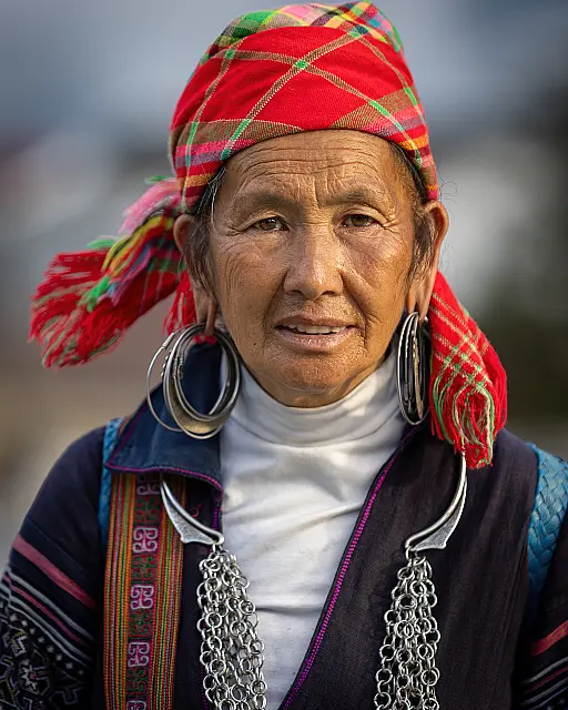 Black Hmong Tribeswoman