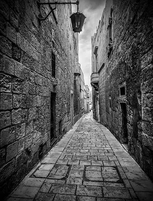 The Silent Lane of Mdina