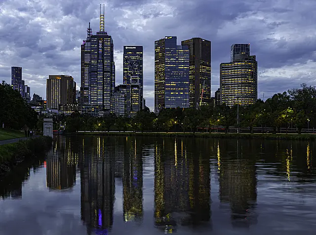 City Skyline from East Melbourne