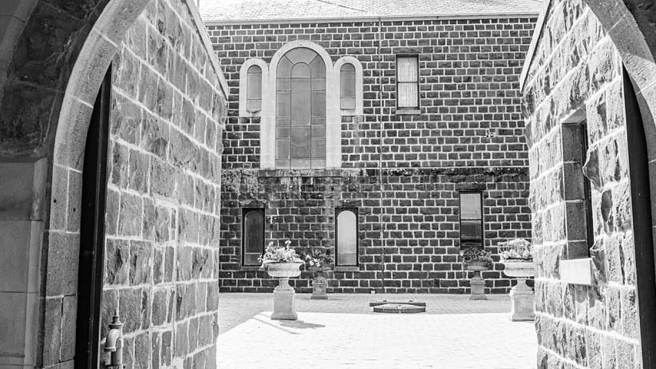 Entry to the Courtyard