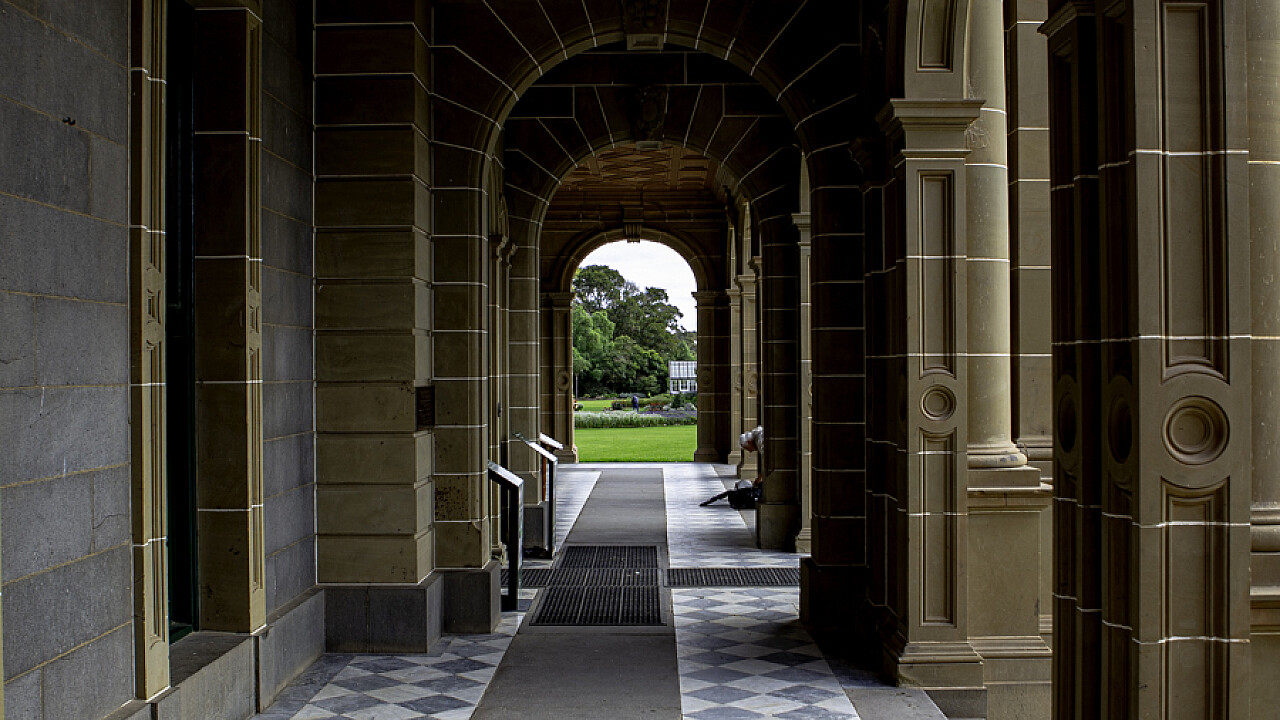 Front Portico Werribee Mansion