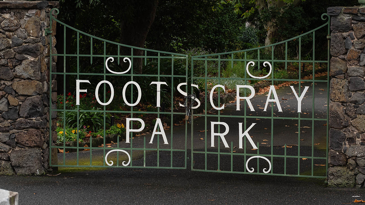 Footscray Park Entry Gates