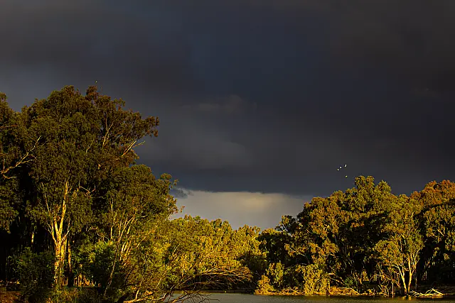 Echuca Murray Afternoon Storm