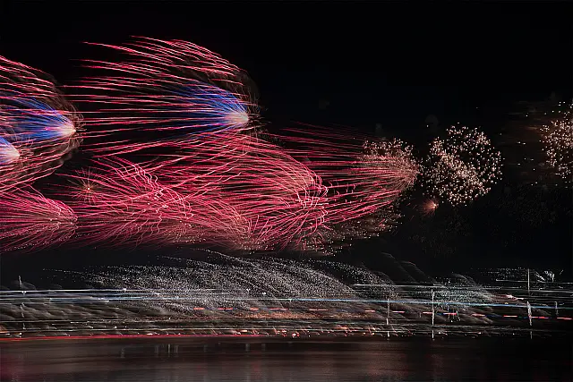 Blended Fireworks