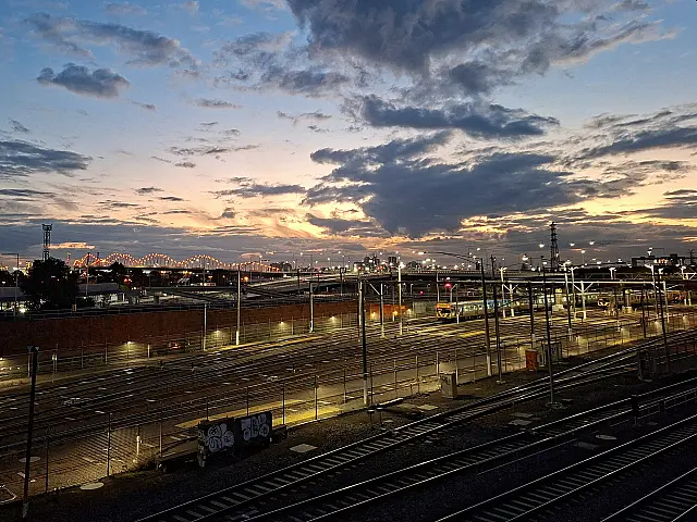 View from Nth Melb