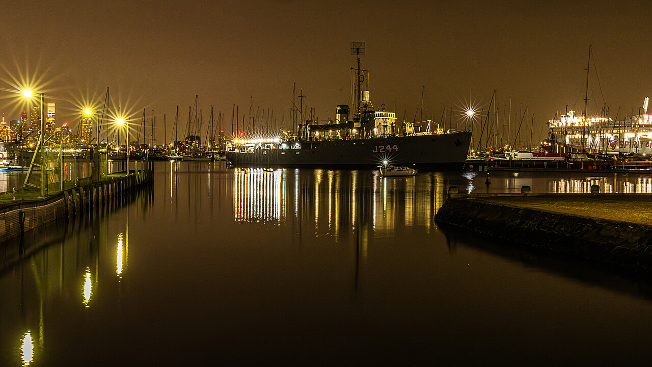 Night Walk - Williamstown