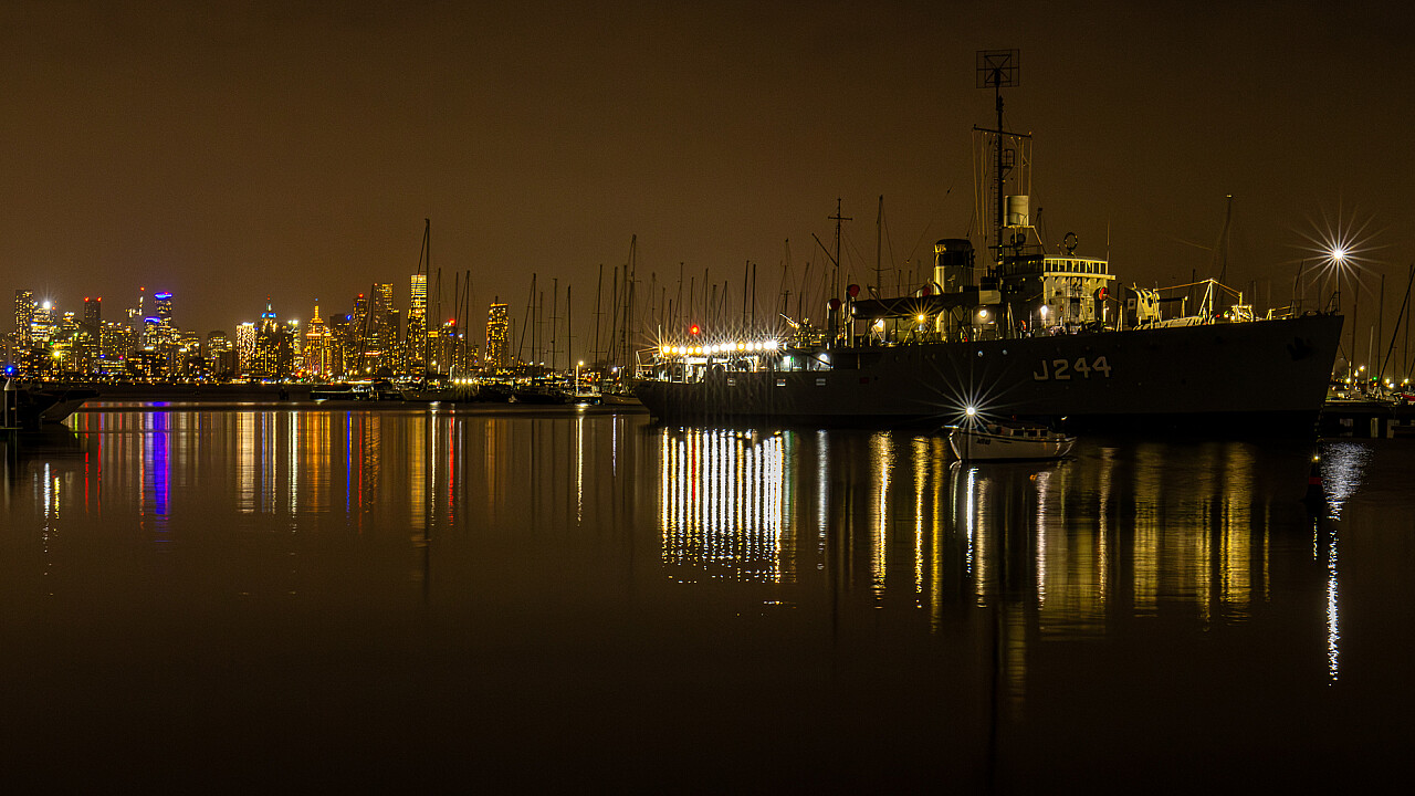 Night Walk - Williamstown