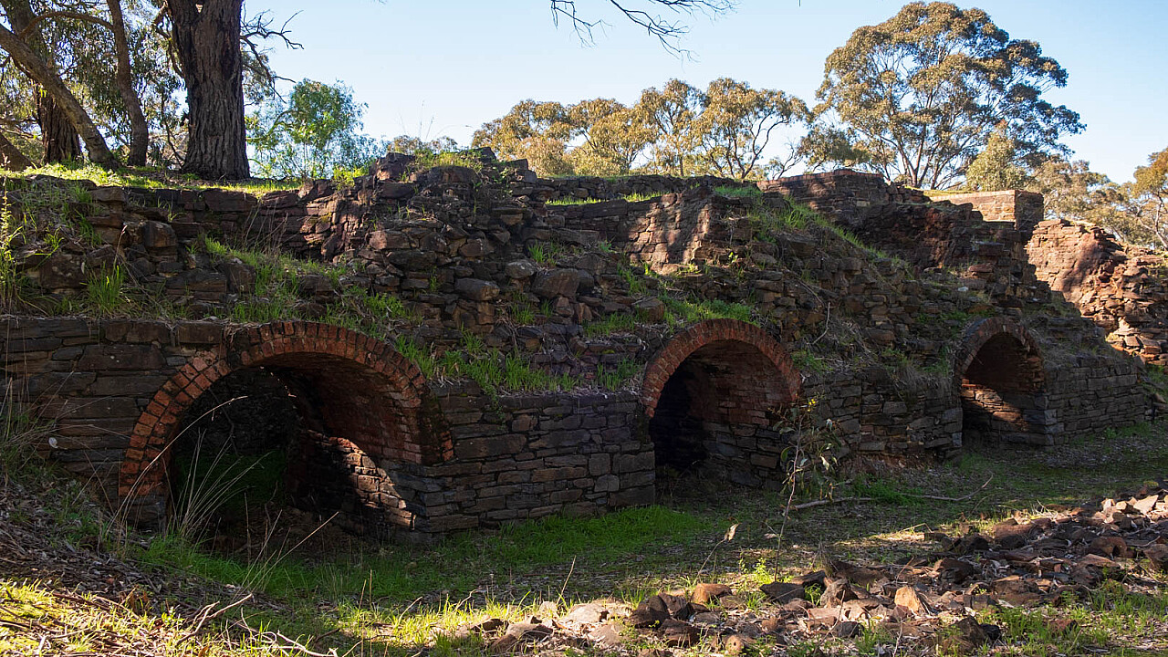 Quartz Kiln at North British Mine