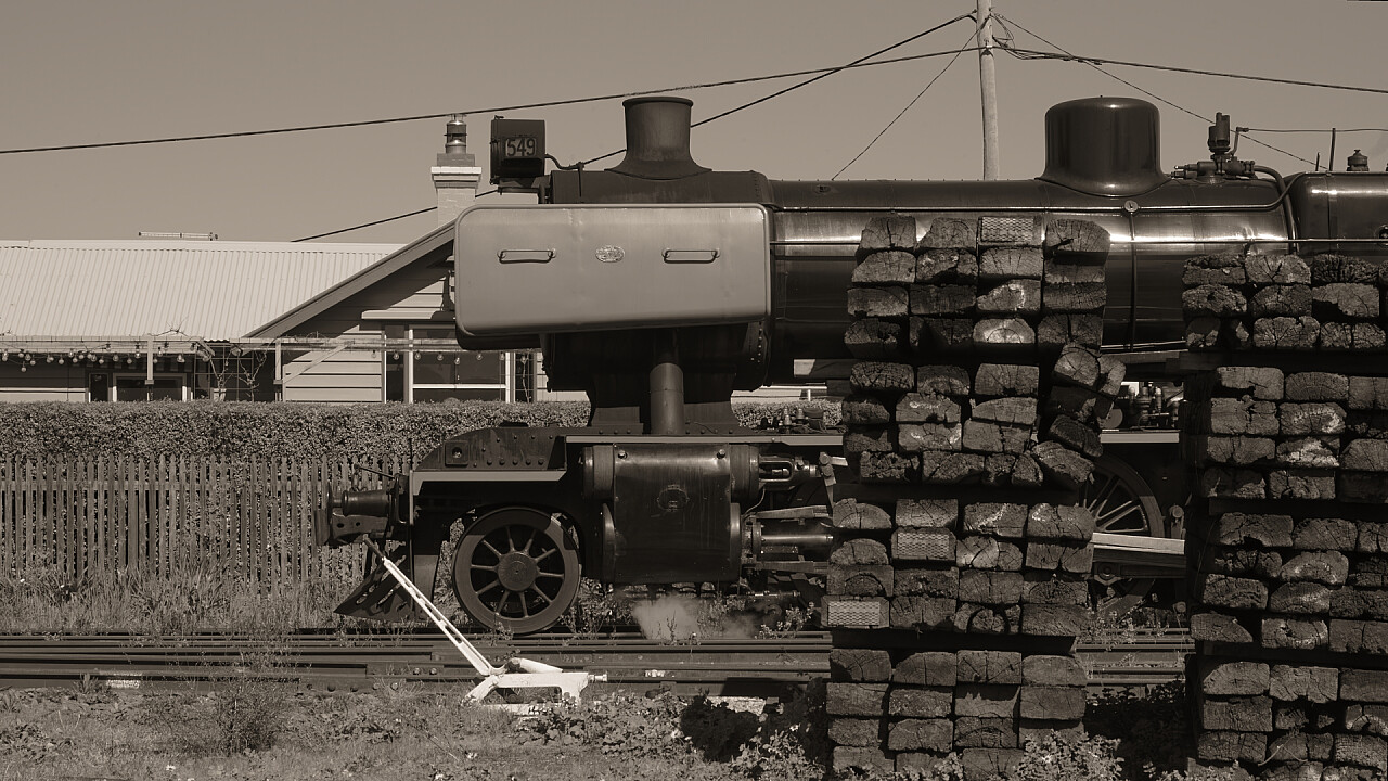 Postcard from Maldon Railway