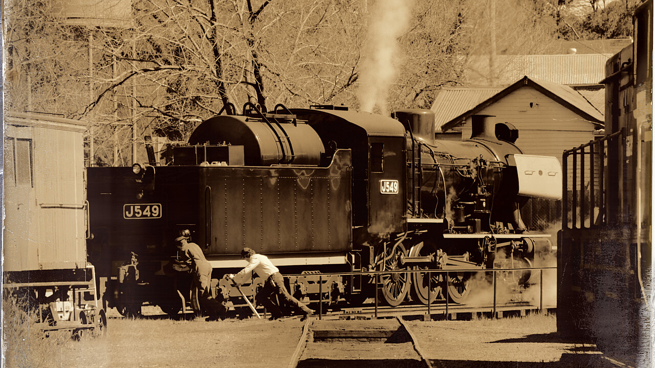 Postcard from Maldon Railway 