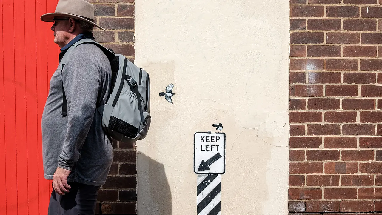 Keep left