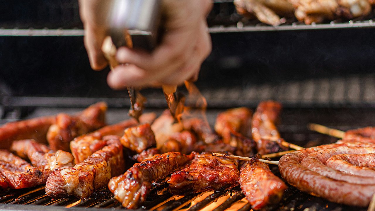 Welcome Back BBQ - Triptych