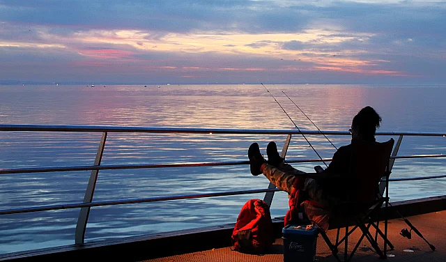 Dawn Pier Fishing